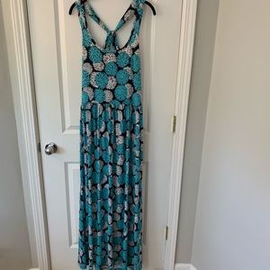 Michael Kors - Women’s Blue Maxi Dress